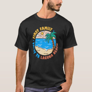 Erster Familienurlaub nach Laguna Beach California T-Shirt