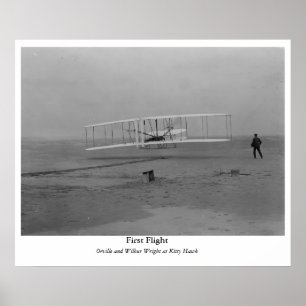 Erster Flug Poster