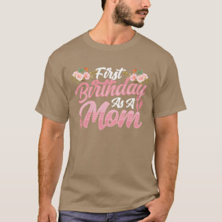 Erster Geburtstag als Mama Party Mutter Mama Vinta T-Shirt