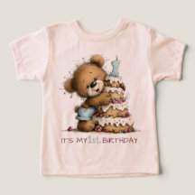 Erster Geburtstag Baby Junge Teddybär Geburtstagsk