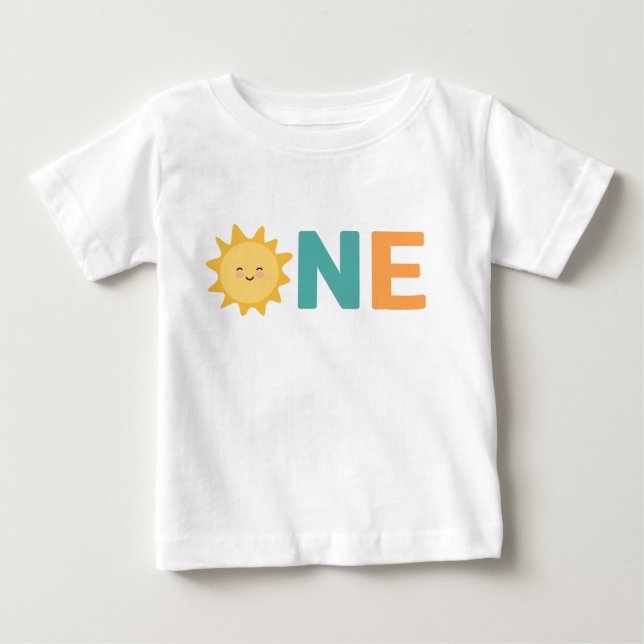 ERSTER GEBURTSTAG BABY T-SHIRT (Vorderseite)