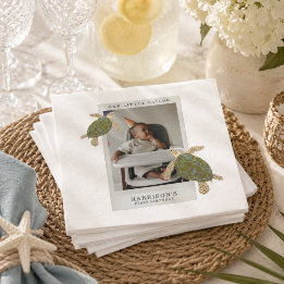 Erster Geburtstag eines Küstenmatrosen Serviette