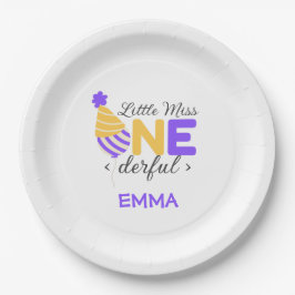 Erster Geburtstag Pappteller