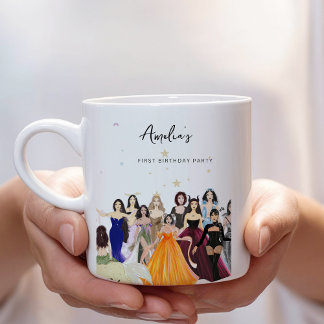 Erster Geburtstag, Rückgabegenschaft, Thema Zodiac Jumbo-Tasse