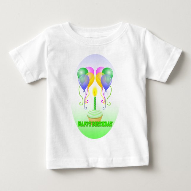 Erster Geburtstag-T - Shirt (Vorderseite)