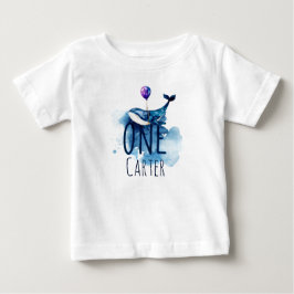 Erster Geburtstag unter dem Individuelle Name Baby T-shirt