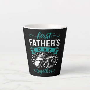 Erster gemeinsamer Vatertag Milchtasse
