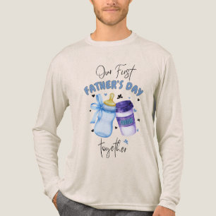 Erster gemeinsamer Vatertag - passendes Outfit / B Tri-Blend Shirt