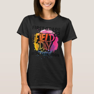 Erster Grade Field Day 2022 Lass The Games Begin K T-Shirt