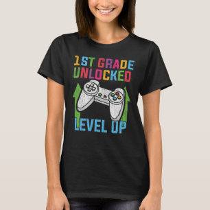 Erster Grade Lehrer Kids Crew Gamer T-Shirt