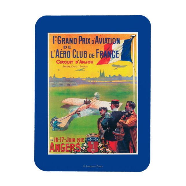 Erster Großpreis für Luftfahrt Magnet (Vertikal)