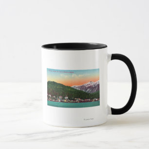 Erster Hafen des Eintritts in Alaska-Ansicht Tasse