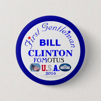 Erster Herr BILL CLINTONS des USA Button