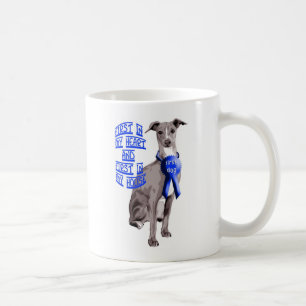 Erster Hund Italienischer Grauhund Kaffeetasse