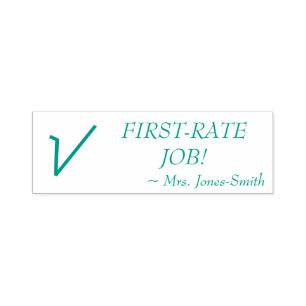 "ERSTER JOB!" + Name des benutzerdefinierten Instr Permastempel