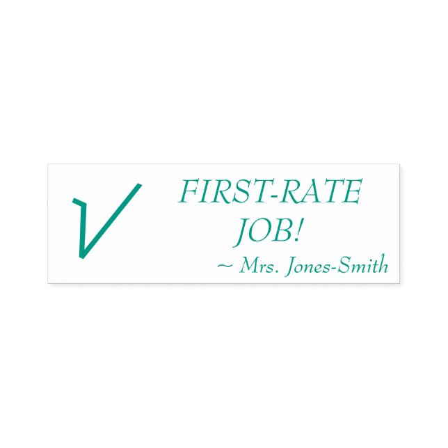 "ERSTER JOB!" + Name des benutzerdefinierten Instr Permastempel (Design)