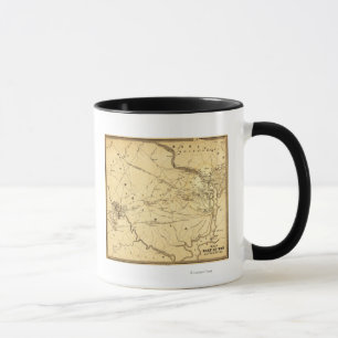 Erster Kampf von Stier-Lauf - ziviler Krieg Tasse