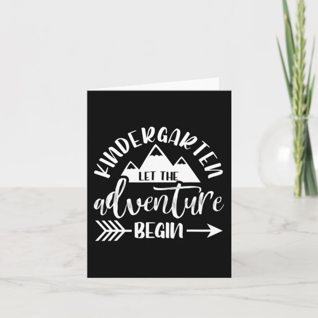 Erster Kindergarten 1. Tag Lass des Abenteuers Karte (Vorderseite)