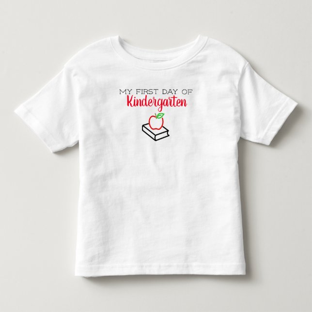 Erster Kindergarten Kleinkind T-shirt (Vorderseite)