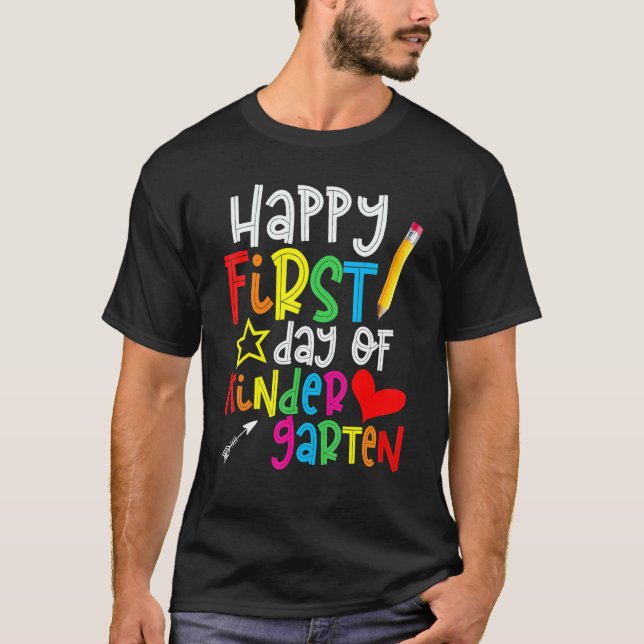 Erster Kindergartenlehrer zurück zur Schule 2 T-Shirt (Vorderseite)