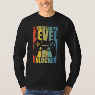 Erster Kindergartentag Entsperrte Kinder T-Shirt