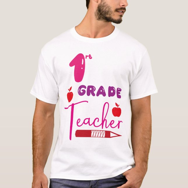 Erster Lehrer T-Shirt (Vorderseite)