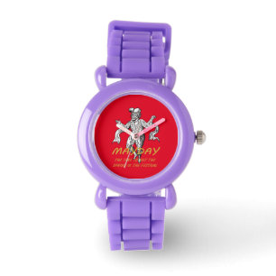 Erster Mai Die Zeit, um den Frühling in das Festiv Armbanduhr