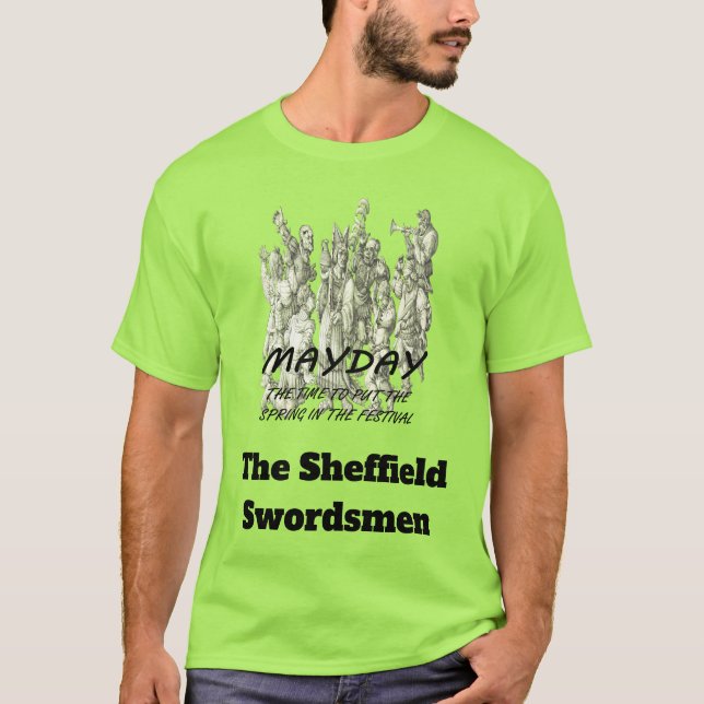 Erster Mai Die Zeit, um den Frühling in das Festiv T-Shirt (Vorderseite)