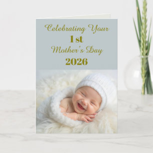 Erster Muttertag 2026 Geschenk Karte