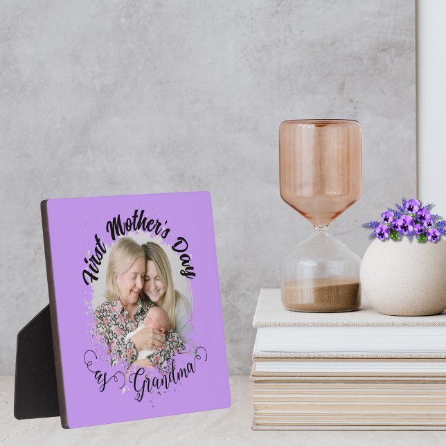 Erster Muttertag als Oma-Foto Fotoplatte (Von Creator hochgeladen)