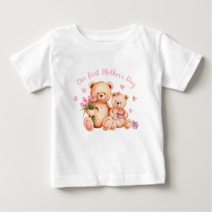 Erster Muttertag Baby T-shirt