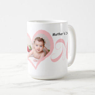 Erster Muttertag mit Baby Foto Tasse