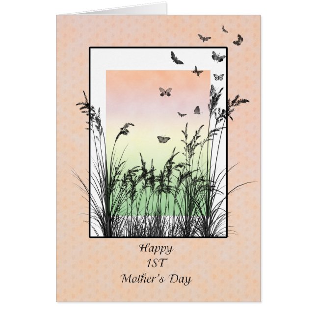 Erster Muttertag mit Schmetterlingen (Vorne)