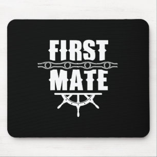 Erster Offizier Yacht Meer Boot Schiff Mousepad