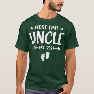 Erster Onkel 2023 Bald Onkel Geschlecht  T-Shirt