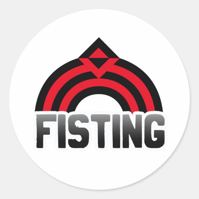 ERSTER RAINBOW RUNDER AUFKLEBER (Vorderseite)