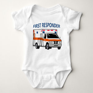 Erster Responder Baby Strampler