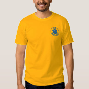 Erster Responder Besticktes T-Shirt