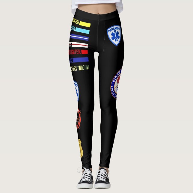 Erster Responder Leggings (Vorderseite)