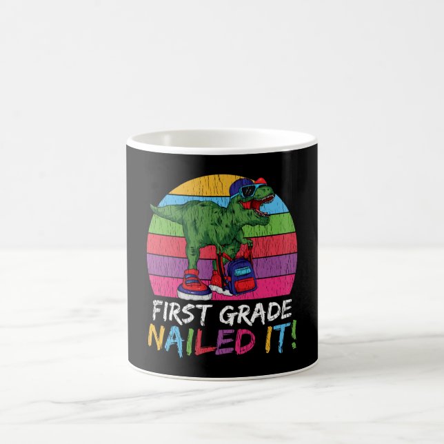 Erster Schullehrer Kinder Squad Dinosaurier Kaffeetasse (Mittel)