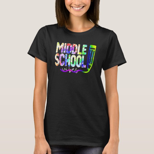 Erster Schullehrertag Mittelschule T-Shirt (Vorderseite)