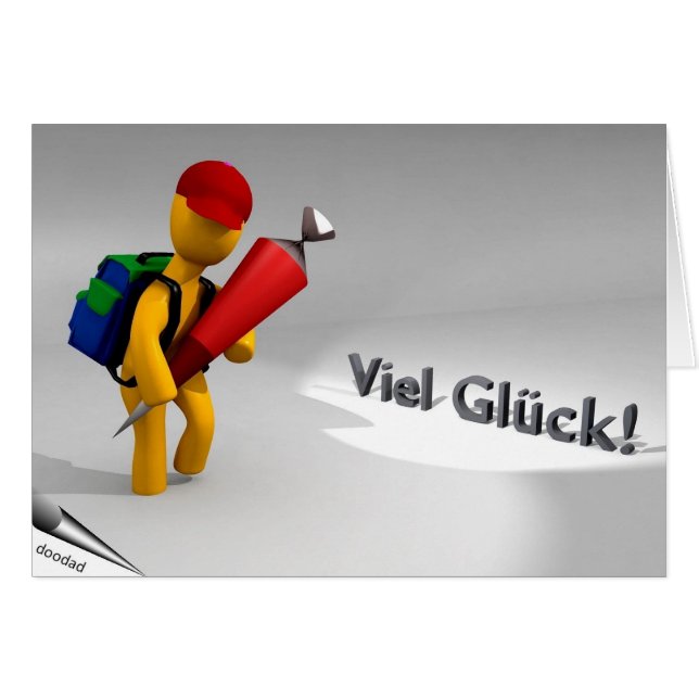 Erster Schultag (Vorderseite (Horizontal))