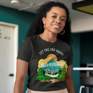 Erster Schultag 2. Klasse Lehrer Dankeschön T-Shirt