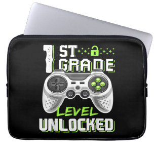 Erster Schultag des ungesperrten Gamers Laptopschutzhülle