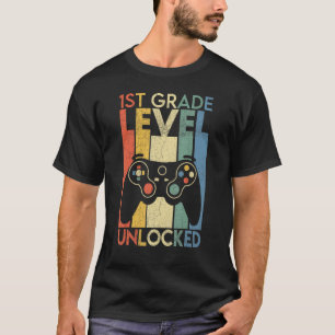 Erster Schultag des ungesperrten Gamers T-Shirt