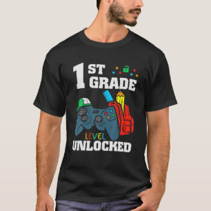Erster Schultag des ungesperrten Gamers T-Shirt