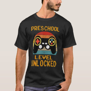 Erster Schultag des unverschlossenen Gamers auf Vo T-Shirt