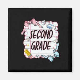 Erster Schultag Girly Coquette5  Magnet