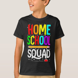 Erster Schultag Homeschool-Squad-Lehrer T-Shirt