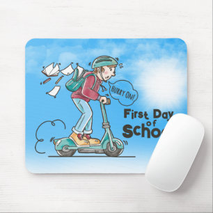 Erster Schultag   Mousepad